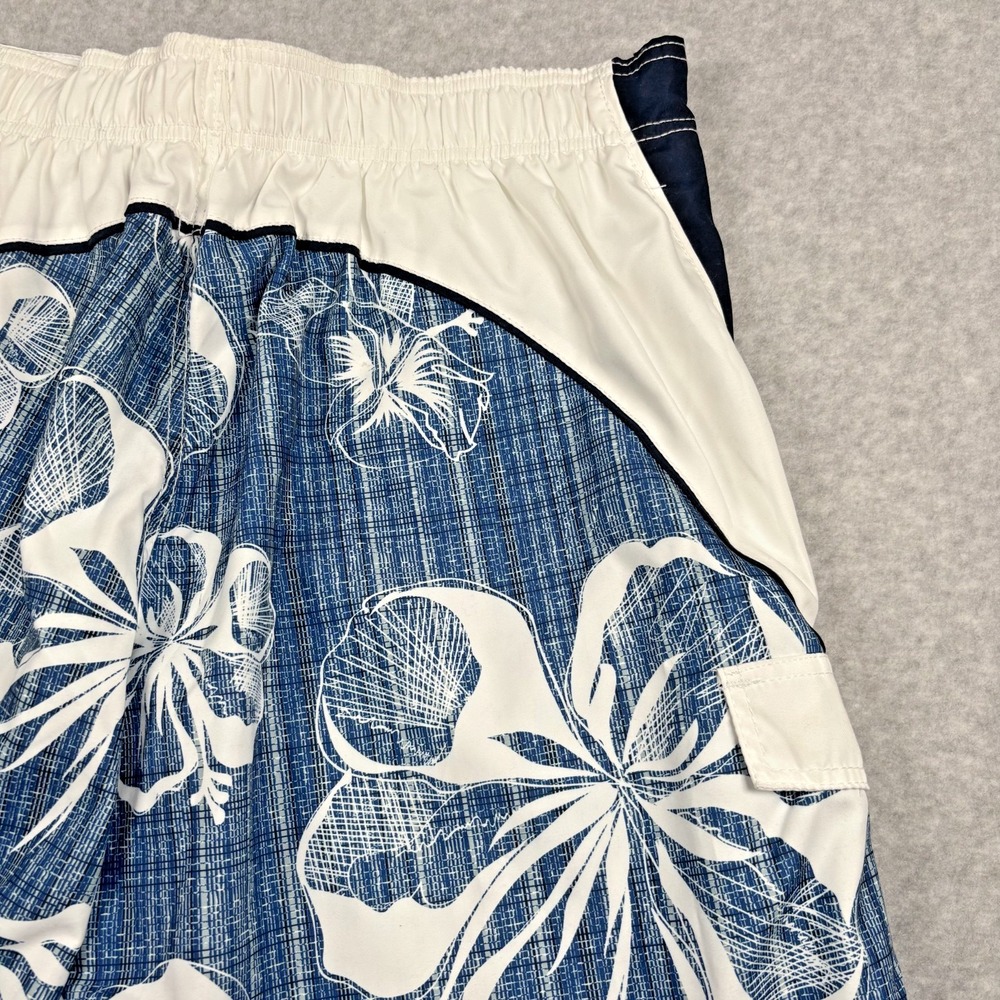 Y2K Ocean Pacific OP Men's L 36/38 Blue Swim Trunks Board Shorts Surfer-NEW - Picture 7 of 15